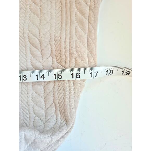 Emporio Armani Dress Jacket Cable Knit Effect Fit Flare Suit Career Office Siren - Picture 8 of 12